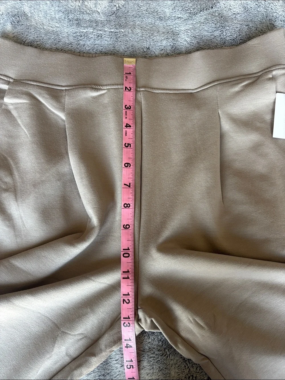 90 DEGREE BY REFLEX Boss Straight Leg
Scuba Knit Pants in Rock Ridge Size L NWT - Picture 5 of 7